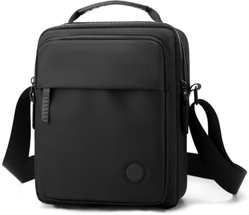 Bandoleras Hombr, Bolso Hombre,Bolso Hombre Bandolera, Bolsas de Mensajerode Negocios Bolso de Mano Mariconeras Impermeable Crossbody Bag Shoulder para uso Diario Casual viaje o negocios,Festivales