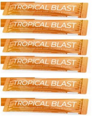 RVS Regala Vida Sana Valentus Tropical blast de Valentus Paquete de 6 sobres - Elimina grasa abdominal, sabor piña colada. Pack regala Vida Sana con seguimiento y pautas