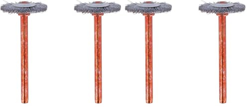 Dremel 530 Stainless Steel Brush Accessory Set, 2 Brushes (19 mm) for Cleaning Corrosive Resistant Materials (Pack of 2)