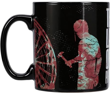 Paladone The Last of Us Tasse en céramique à changement de chaleur sous licence officielle XL - Décoration de joueur et cadeau - Accessoire de bureau pour tous les âges - Verres à café et thé pour les