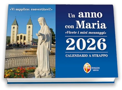 Calendario da strappo «Medjugorje» 2026