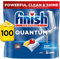 Finish Quantum Infinity Shine Dishwasher Tablets Bulk | Scent: Lemon | Size: 100 Dishwasher Tabs | For Sparkling Clean (Lemon)