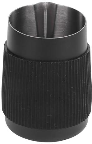 Brocca da più di Latte, Brocca da 420 Ml in Acciaio Inossidabile Senza Manuale, Prevenire la Scottatura di Pulizia Facile, Isolamento Sotto Vuoto a Doppia Parete, Brocca a Vapore