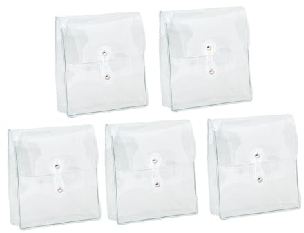 Gcljlmy Lot de 5 autocollants Washi Tapes - Porte-rouleau en PVC - Petit planificateur d'objets - Sac de maquillage - Organisateur cosmétique pour les vacances scolaires