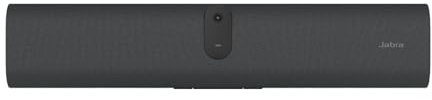 Jabra Panacast U30 All-In-One USB Videobar för BYOD i Små Mötesrum | 120° Vidvinkelvideokonferenskamera, 6 Mikrofoner, 1 Högtalarsystem, Ai Auto-Framing, Enkel Plug-And-Play Usb-C-Installation