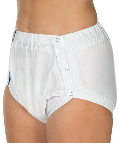 Suprima PVC Inkontinenz Slip knöpfbar Art. 1-250-009 (unisex) - Gr. XL - schwarz