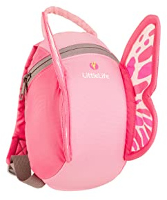 Relags LittleLife Kleinkind-Daypack Animal Kinder-Rucksack, 18 x 14 x 23 cm, Schmetterling