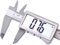 TOPWAY Calibre Digital 150mm 6 Fibra de Carbono Pantalla LCD Grande Calibrador Vernier Electronico para Mediciones Externas Internas Profundidad y Paso 401433