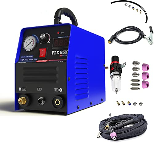 PLASMARGON Cortador de plasma con compresor CUT 65 IGBT máquina de soldadura inverter cortador de plasma máquina de soldadura con 65 amp plasma máquina de corte limpio AG60