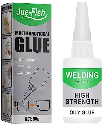 Jue Fish Glue, Jue-Fish Welding High-Strength Oily Glue, Jue Fish Universal Super Welding High-Strength Oily Glue, Welding High-Strength Oily Glue, Shoe Glue Repair Adhesive