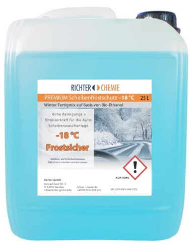 Richter Chemie Premium Scheibenfrostschutz -18°C 25 Liter Gebrauchsfertig