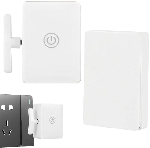 botón presentador control remoto inalámbrico automatización del hogar interruptor inteligente controlador de lámpara gadget asistente inteligente operador de interruptor sin manos presionador electrón