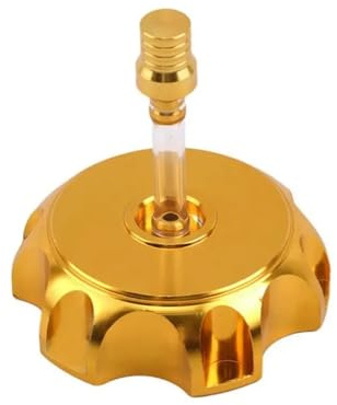 Tanque De Gasolina De Aluminio CNC De Alto Rendimiento Con Tapa, Válvula De Ventilación Y Tubo En Línea Para Tanque De Gasolina De Motocross De 49 Mm.(Style I)