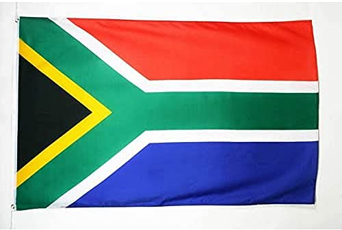 AZ FLAG - Flagge Südafrika - 90x60 cm - Republik Südafrika Fahne 100% Polyester mit Messing-Ösen - 50g