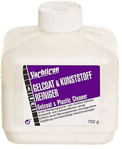 YACHTICON Gelcoat & Kunststoff Reiniger Pulverkonzentrat 750g