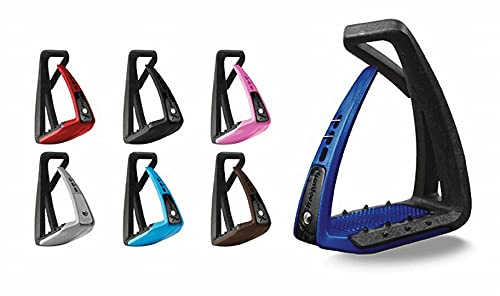 freejump Soft'Up Lite 2016 Stirrup Safety Stirrups (Black-Iron Matte)