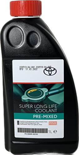 Genuine Toyota Pink Coolant Antifreeze 1 Litre Pre Mixed 08889-80150