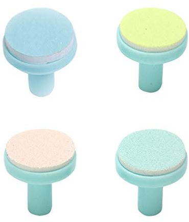 EXCEART 4pcs Baby Nail File Replacement Pads Grinding Heads Polish Disc Toes Fingernails Care Tool for Electric Nail Trimmer Clippers Infant Toddler Kids