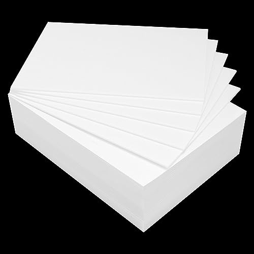 Aselected 10 st A4 (210 x 297 mm) Kt Board 3 mm tjock polystyren skumskiva för affischtillverkning modell skolprojekt bröllopshantverk display (vit)