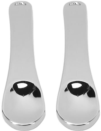 Cucchiaio per Crema per gli Occhi 2 Pezzi Cucchiaio per Crema per gli Occhi Cucchiaio per Applicatore per Trucco in Acciaio Inossidabile Cura della Pelle Cosmetici Piccole