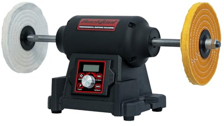 BUCKTOOL 200mm Bench Buffer Polisher, 750W VFD Bench Grinder Polisher