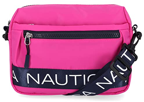Nautica sittsäck 2 crossbody, Het rosa, Einheitsgröße