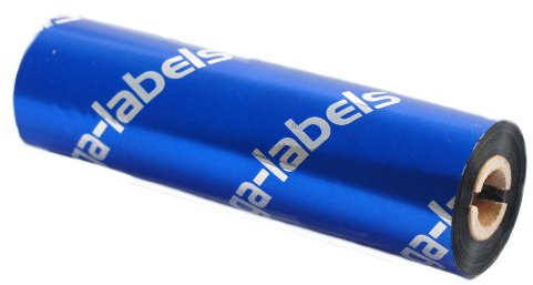 zega-labels Thermotransfer Farbband 110 mm x 74 m - zega quantum (Harz Kratzfest) - für Zebra ZD/GK/GC/TLP - 1/2 Zoll Kern Ø 12,7 mm - für Kunststoffetiketten (PE-Folie, PP-Folie, PET Polyesterfolie)