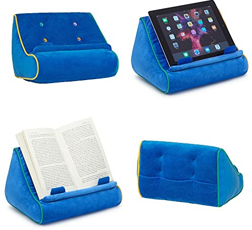 Book Couch Soporte para iPad | Soporte para Tableta | Soporte para Libros | Almohada de Lectura | Leer en la Cama en Casa | Soporte Cojín para Tableta | Regalo para Lectores