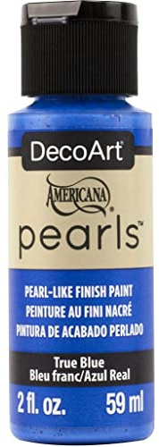 Deco Art Pearls Paint 2OZ True Blue, One Size