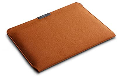 Bellroy Laptop Sleeve (14’’ Laptop, wasserabweisendes recyceltes Gewebe, Magnetverschluss) - Bronze