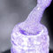 BURANO UV Reflektierende Glitter Gel Polish, 7.3ml Schwarzer Reflektierender Sparkle Holografischer Nagellack, Einweichen von Nagel Kit