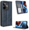 COMAKU Funda con Tapa Realme GT 7, Carcasa Movil Libro Antigolpes con Ranura para Tarjeta - Azul