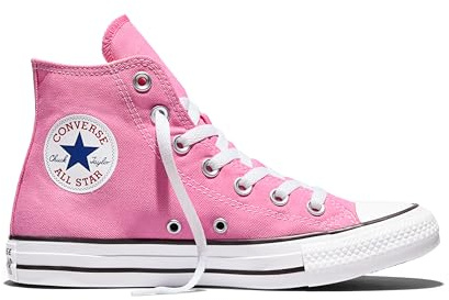 Converse All Star Hi Canvas Chaussures de Sport pour Homme, Rose Rose., 42.5 EU