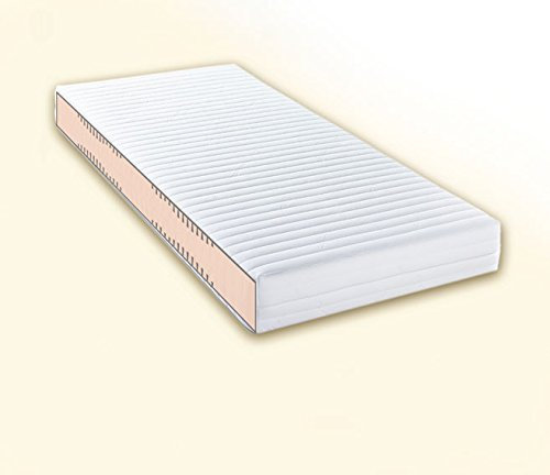 Doctorsleep medidoc 7 Zonen Kaltschaum/Comfortschaum Kern Matratze 17,5 cm mit Bezug - Medipur Größe: 90x220cm Härtegrad 2