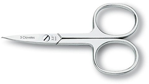 3 Claveles 12075 Ciseaux Ongles Droit de 3