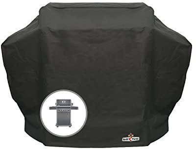 Grillfürst Grill Abdeckhaube - robuste Grill-Abdeckung 155 x 66 x 124 cm, wetterfest und wasserdicht, Abdeckung Gasgrill für für Napoleon, Broil King, Weber u.v.m.
