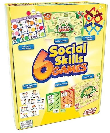 Junior Learning 6 Social Skills Games,Multi