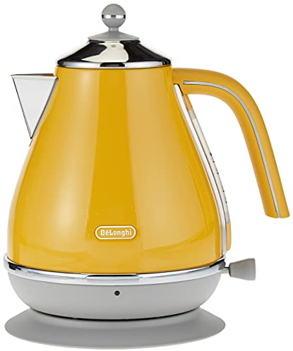 De'Longhi, KBOC3001Y, Capitals Kettle, Yellow