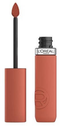 L'Oreal Paris Infallible Matte Resistance Liquid Lipstick, up to 16 Hour Wear, Snooze Your Alarm 115, 0.16 Fl Oz
