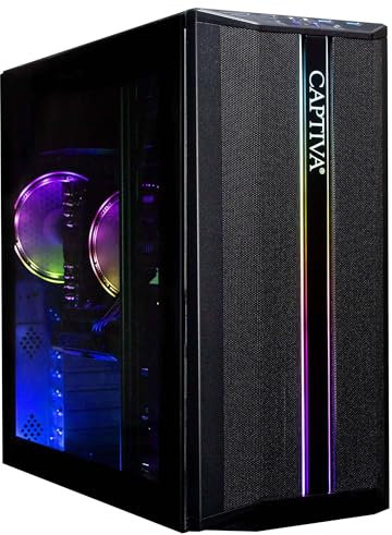 Captiva PC Advanced Gaming R73-366 | AMD Ryzen 5 4500 | 16GB DDR4 RAM | NVIDIA GeForce RTX 3060 12GB | 500 GB SSD | ohne OS