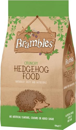 Brambles Crunchy Hedgehog Food (5kg) – Nutrient-Rich Wild Hedgehog Food, Naturally Tasty and Highly Palatable, No Artificial Flavours or Colours, No Added Sugar