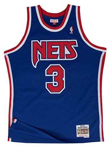 Mitchell & Ness NBA Swingman Jersey - New Jersey Nets - Dražen Petrović 1992-93 Hardwood Classics, Road - XXL