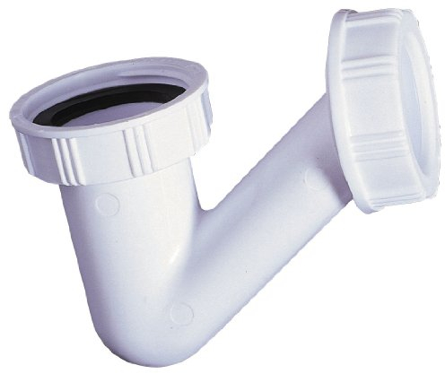 Wirquin SP3188 Siphon de lavabo-bidet gain de place en V