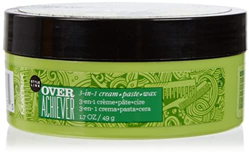Matrix - Style Link Over Achiever 3 In 1 Crema, Pasta E Cera per Capelli, Controllo E Tenuta Massima, 49g