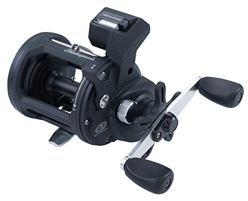 Shakespeare ATS Size 20 Conventional Trolling Fishing Reel, Right Handle Position, Graphite Spool, Multi-Disc Drag System with Smooth Ball Bearing Drive