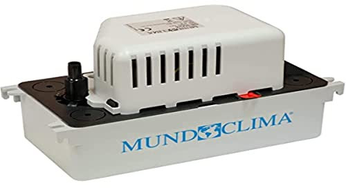Mundoclima - Bomba Condesados Depósito | 3 Niveles | Potencia 70 W | 2L | Tubo Ø10 mm | PVC