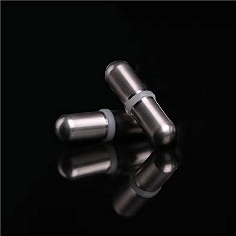 FOXNSK Magnetic Stir Bar Stainless Steel Magnetic Stir Bar Auto Stirring Mug Bar Self Mixing Coffee Mug Magnet Suitable for Self Stirring Mug (2 Pcs)