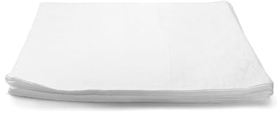 QWORK® 20 Stück Industrieöl Ölsaugtücher, 50 cm x 40 cm x 2 mm, für Garagen, Werkstätten, Boote