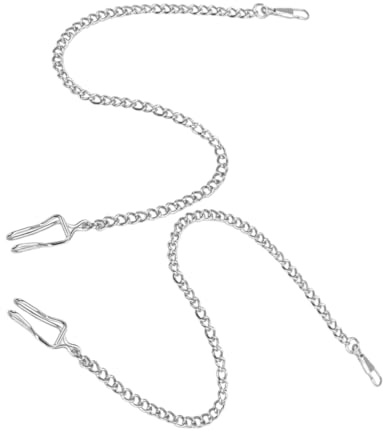 VALICLUD 2pezzi Catena per Orologio da Tasca Uomo Catene per Gioielli e Occhiali Accessori per Creare Progetti Fai da Te Durevole e Elegante