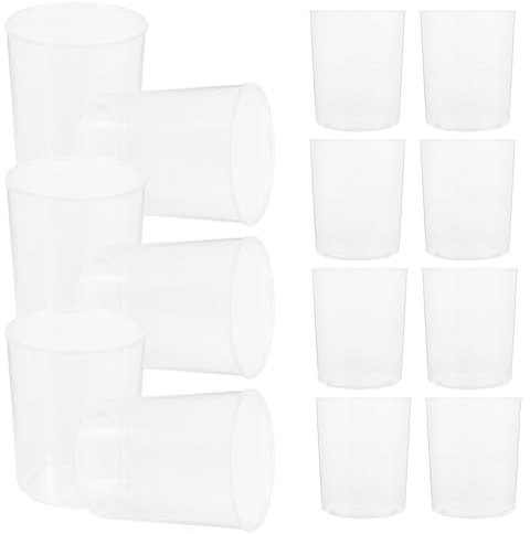 Luxshiny 30pcs Lab Beakers Measuring Cups for Science Classroom Experiment Lab Equipment